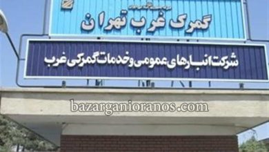 ترخیص کالا از گمرک غرب تهران