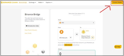 اتصال کیف پول برای منتقل کردن کاردانو