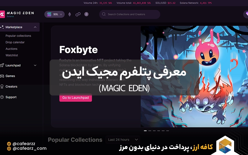 معرفی پتلفرم مجیک ایدن (Magic Eden)