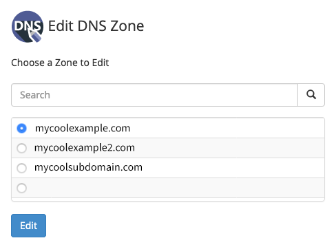 مرحله دوم تنظیم DNS اختصاصی روی WHM