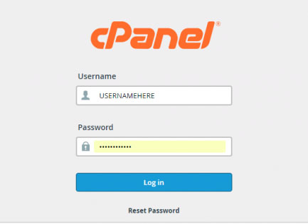 ورود به Cpanel