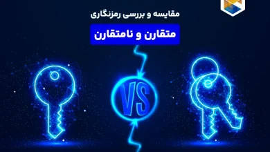 مقایسه و بررسی رمزنگاری متقارن و نامتقارن